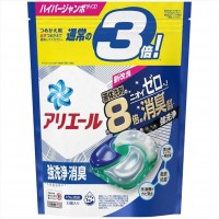 P&G Ariel Bio Detergent 4D Gel Ball Refill Pack (Blue) - Anti-bacterial and Deodorizing 33pcs